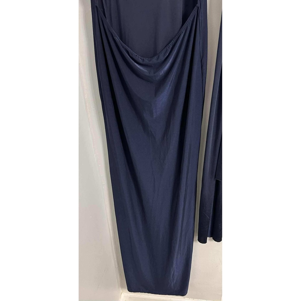 Missguided Convertible Infinity Navy Maxi Dress‎ Womens US 12 - Picture 3 of 10